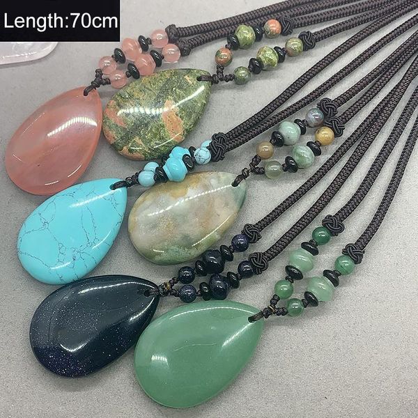 pendant necklaces natural stone agates oval shape neck chain trendy jewelry making women necklace crafts accessories, Silver
pendant necklaces natural stone agates oval shape neck chain trendy jewelry making women necklace crafts accessories, Silver