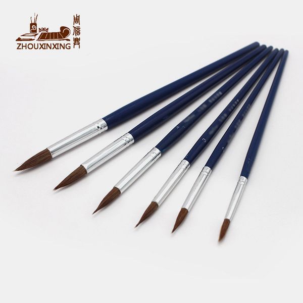 6pcs/set horse hair tip head oil painting brush pen wooden hook line pen watercolor gouache painting pen
6pcs/set horse hair tip head oil painting brush pen wooden hook line pen watercolor gouache painting pen