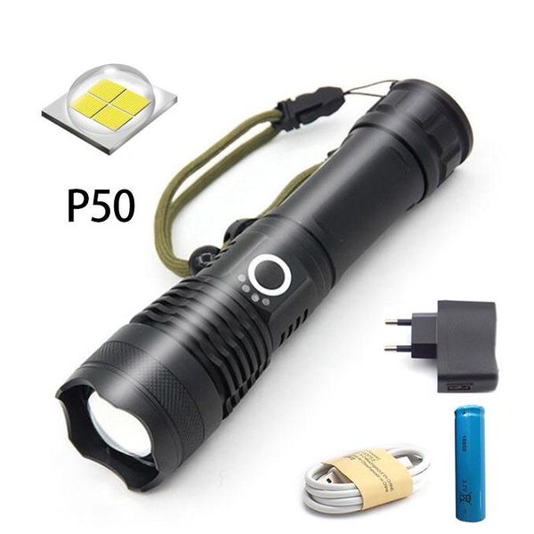 rechargeable torchlight super powerful led tactical xhp50 18650 flash torch light zoom lantern p50 flashlights torches
rechargeable torchlight super powerful led tactical xhp50 18650 flash torch light zoom lantern p50 flashlights torches