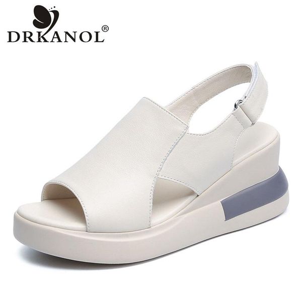 sandals drkanol fashion casual wedges summer women 2021 100% genuine leather open toe high heel platform shoes, Black
sandals drkanol fashion casual wedges summer women 2021 100% genuine leather open toe high heel platform shoes, Black