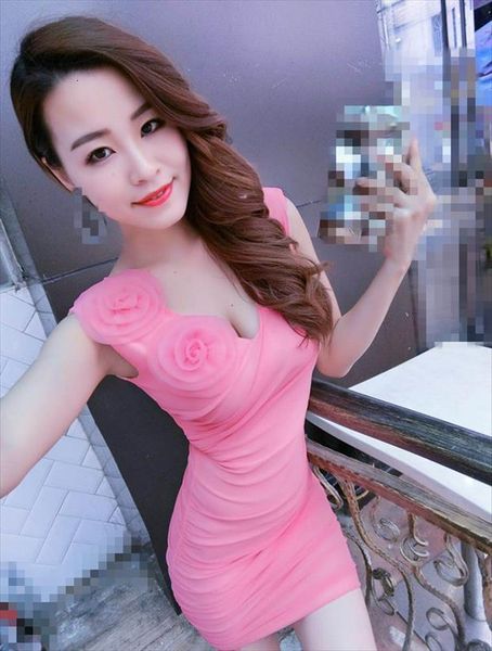 c2216 summer fashion temperament women dress low cut backless v collar wholesale, Black;gray
c2216 summer fashion temperament women dress low cut backless v collar wholesale, Black;gray