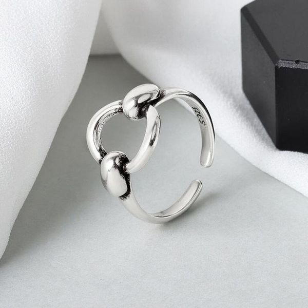 vintage 925 sterling silver ring women jewelry chic geometric circle twining rings lady anniversary accessories cluster, Golden;silver
vintage 925 sterling silver ring women jewelry chic geometric circle twining rings lady anniversary accessories cluster, Golden;silver