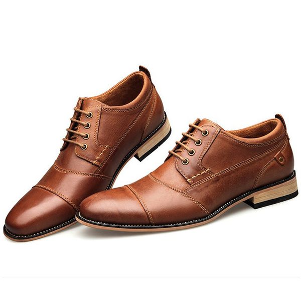 luxury leather man business formal shoes male shoes pointed toe casual leather shoes oxford men dress size 48, Black
luxury leather man business formal shoes male shoes pointed toe casual leather shoes oxford men dress size 48, Black