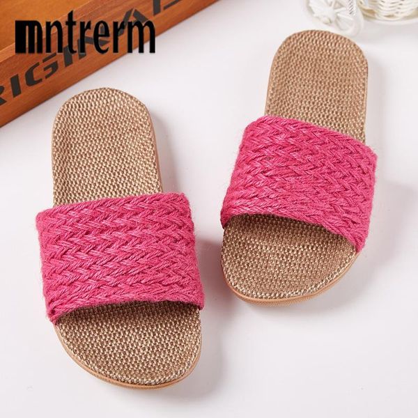 mntrerm 2021 linen slippers summer indoor breathable couple flats cotton and women thick floor home shoes, Black
mntrerm 2021 linen slippers summer indoor breathable couple flats cotton and women thick floor home shoes, Black