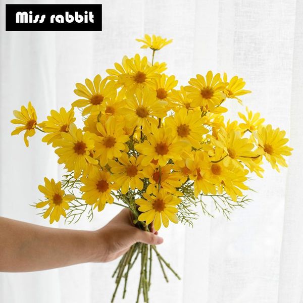 decorative flowers & wreaths 53cm long stem yellow daisy artificial decoration for home table chrysanthemum faux silk flower garden crafts
decorative flowers & wreaths 53cm long stem yellow daisy artificial decoration for home table chrysanthemum faux silk flower garden crafts