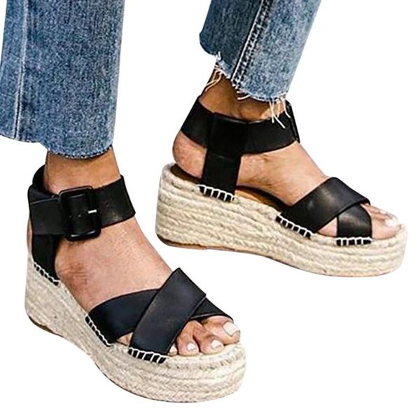 sandals woman solid color broadband buckle thick bottom gladiator peep toe black vogue women summer shoes
sandals woman solid color broadband buckle thick bottom gladiator peep toe black vogue women summer shoes