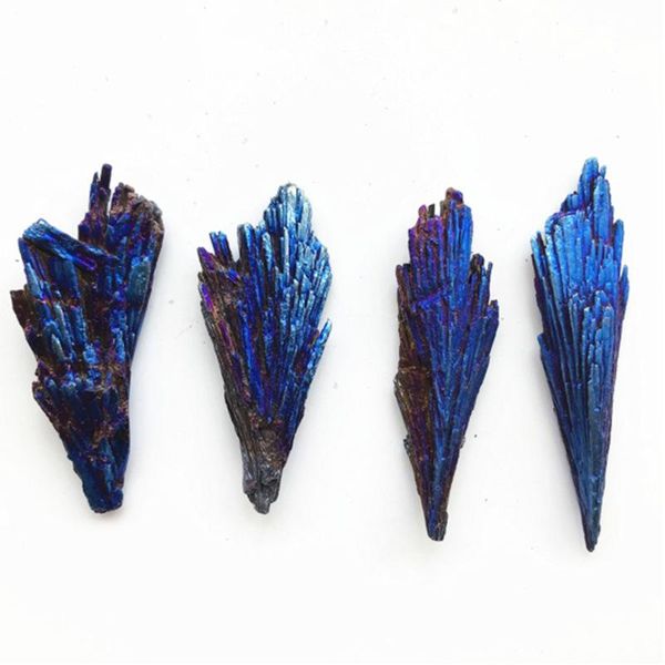 decorative objects & figurines natural quartz crystal stone chinese rainbow titanium cluster peacock blue feather mineral specimen healing s
decorative objects & figurines natural quartz crystal stone chinese rainbow titanium cluster peacock blue feather mineral specimen healing s