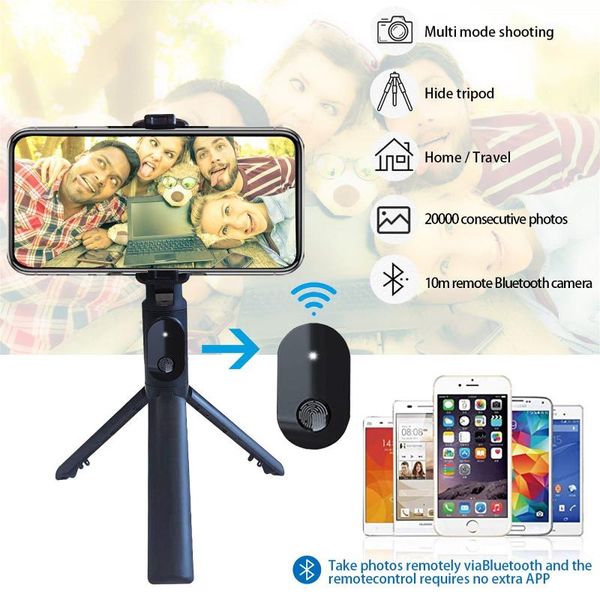 wireless bluetooth selfie stick foldable extendable monopod 360° rotation mini ptripod with remote for smartphone monopods
wireless bluetooth selfie stick foldable extendable monopod 360° rotation mini ptripod with remote for smartphone monopods