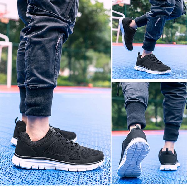 plus size 40-50 men casual shoes for autumn lightweight sneakers mesh breathable male footwear fashion zapatos, Black
plus size 40-50 men casual shoes for autumn lightweight sneakers mesh breathable male footwear fashion zapatos, Black