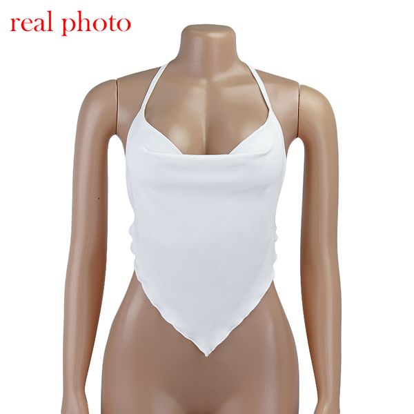 white sleeveless halter rhombus crop for women rave festival baless lacing cropped feminino high quality
white sleeveless halter rhombus crop for women rave festival baless lacing cropped feminino high quality