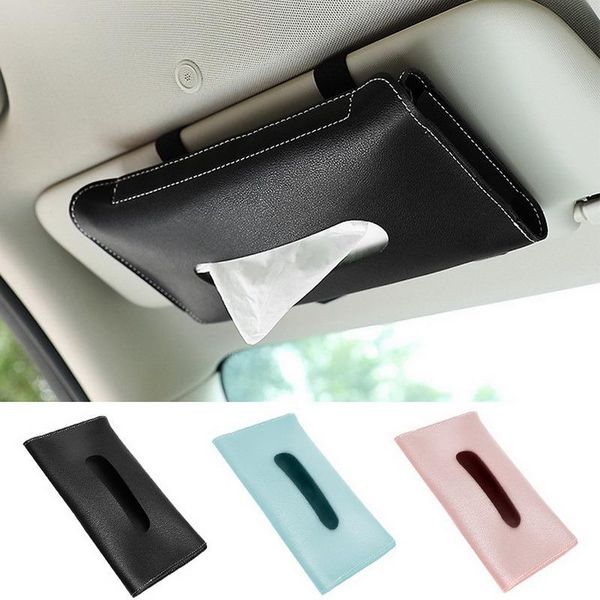 1pc pu black car tissue box towel sets sun visor holder auto interior storage decoration for accessories boxes & napkins
1pc pu black car tissue box towel sets sun visor holder auto interior storage decoration for accessories boxes & napkins
