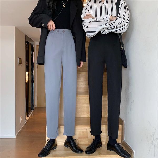 women's pants & capris real po of autumn clothing casual long johns high waist, Black;white
women's pants & capris real po of autumn clothing casual long johns high waist, Black;white
