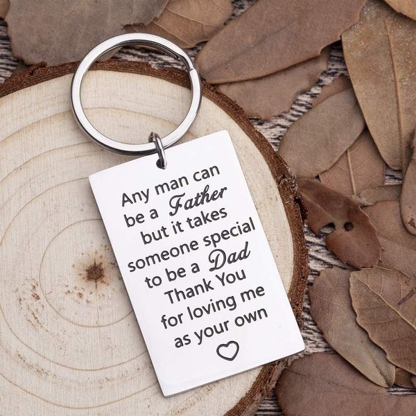 10Pieces/Lot Fathers Day Birthday Key Chain Gifts for New Dad Step Dad Keyring Gifts Thank You for Loving Me As Your Own Wedding Key Ring
10Pieces/Lot Fathers Day Birthday Key Chain Gifts for New Dad Step Dad Keyring Gifts Thank You for Loving Me As Your Own Wedding Key Ring