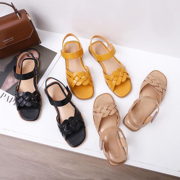 women sandals 2021 summer classic rome weave cross tied open toe fashion beach flat shoes casual beige, Black
women sandals 2021 summer classic rome weave cross tied open toe fashion beach flat shoes casual beige, Black