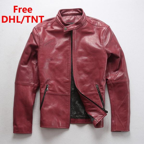 men's leather & faux sheep jacket 100% genuine spring vintage red sheepskin coat classic jackets male fast ship dhl/tnt, Black
men's leather & faux sheep jacket 100% genuine spring vintage red sheepskin coat classic jackets male fast ship dhl/tnt, Black