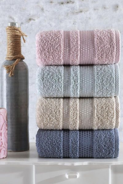 darla towel set 50x85 4 pcs hand and face 100 cotton quality made in turkey water absorbing features casual
darla towel set 50x85 4 pcs hand and face 100 cotton quality made in turkey water absorbing features casual