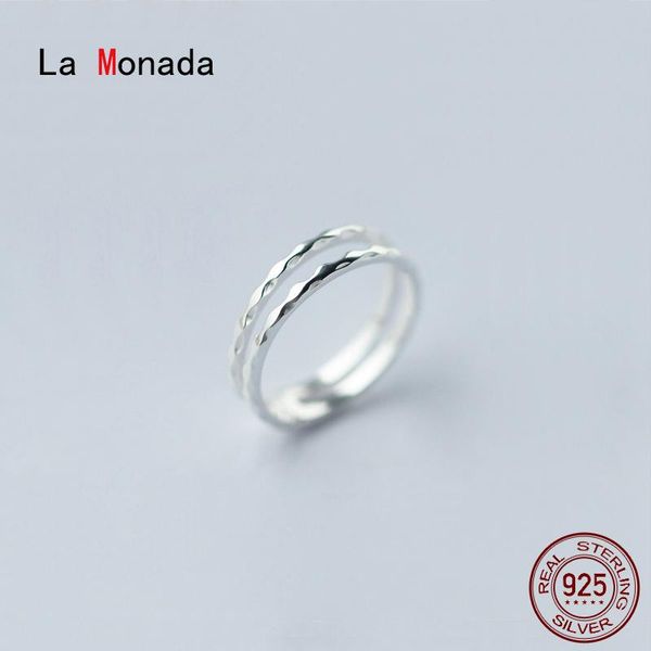 cluster rings la monada layer wave silver ring 925 korean adjustable for women sterling jewelry plain stylish girls, Golden;silver
cluster rings la monada layer wave silver ring 925 korean adjustable for women sterling jewelry plain stylish girls, Golden;silver