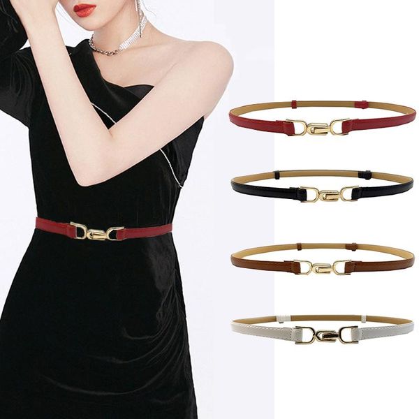 belts adjustable pu leather ladies dress skinny thin women waist strap gold color buckle female elegant waistband, Black;brown
belts adjustable pu leather ladies dress skinny thin women waist strap gold color buckle female elegant waistband, Black;brown