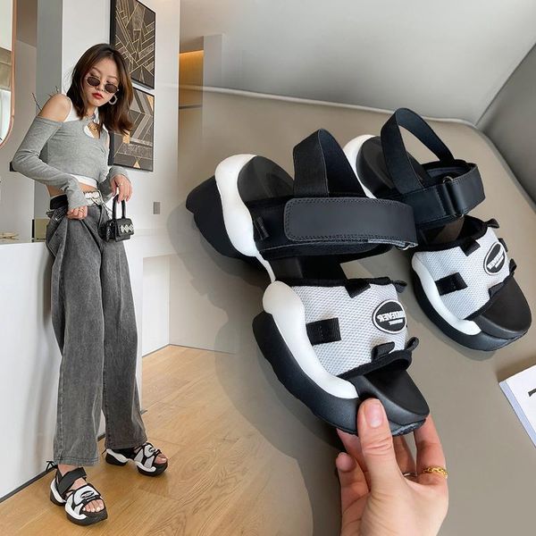 sandals women genuine leather summer shoes plus size 22-26cm cowhide + mesh black and white color buckle all-match
sandals women genuine leather summer shoes plus size 22-26cm cowhide + mesh black and white color buckle all-match