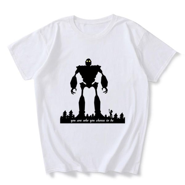 men's t-shirts iron giant t shirt you are who choose to be tee casual cotton loose comfortable clothes gift, White;black
men's t-shirts iron giant t shirt you are who choose to be tee casual cotton loose comfortable clothes gift, White;black