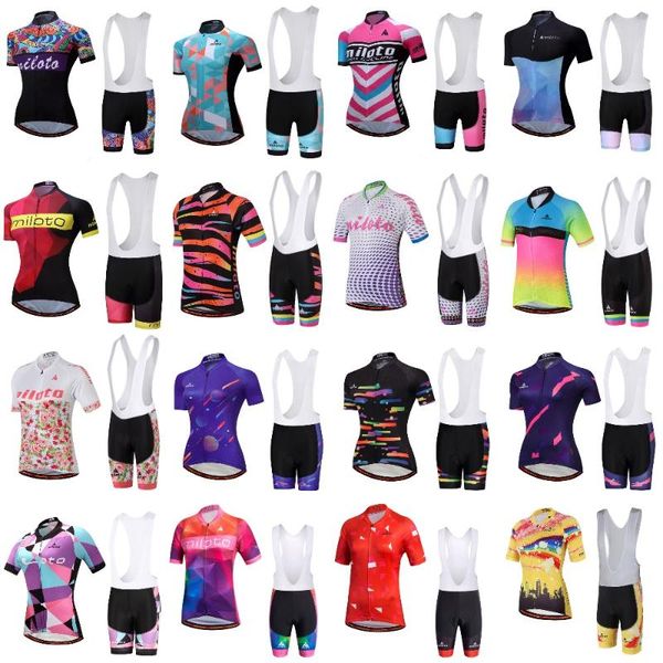 racing sets miloto pro summer cycling jersey set mountain bike clothing mtb bicycle clothes wear maillot ropa ciclismo women odm, Black;blue 
racing sets miloto pro summer cycling jersey set mountain bike clothing mtb bicycle clothes wear maillot ropa ciclismo women odm, Black;blue