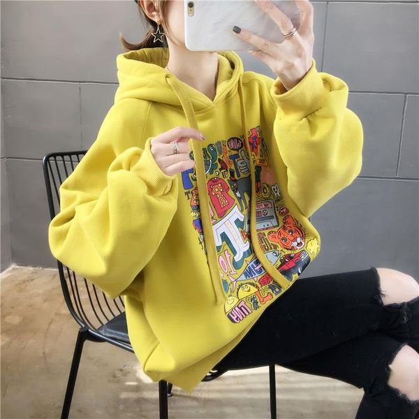 women's hoodies & sweatshirts net red winter plus velvet thick hoodie sweatshirt women size korean version of the fat mm loose coat, Black
women's hoodies & sweatshirts net red winter plus velvet thick hoodie sweatshirt women size korean version of the fat mm loose coat, Black