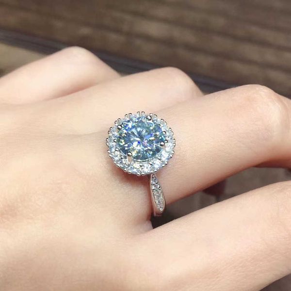 new korean temperament round imitation mosangshi open ring female proposal ring wedding ring, Golden;silver
new korean temperament round imitation mosangshi open ring female proposal ring wedding ring, Golden;silver