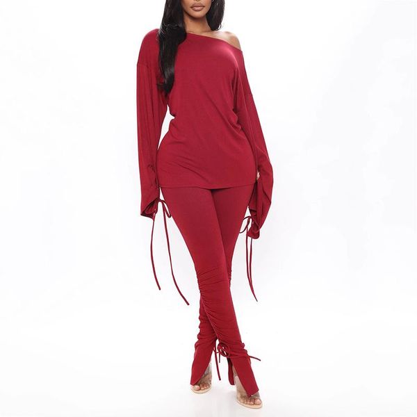 2021 crossborderautumn and winter womens wear europe and the united states pit fold belt horn sleeve jacket trousers suit female, White
2021 crossborderautumn and winter womens wear europe and the united states pit fold belt horn sleeve jacket trousers suit female, White