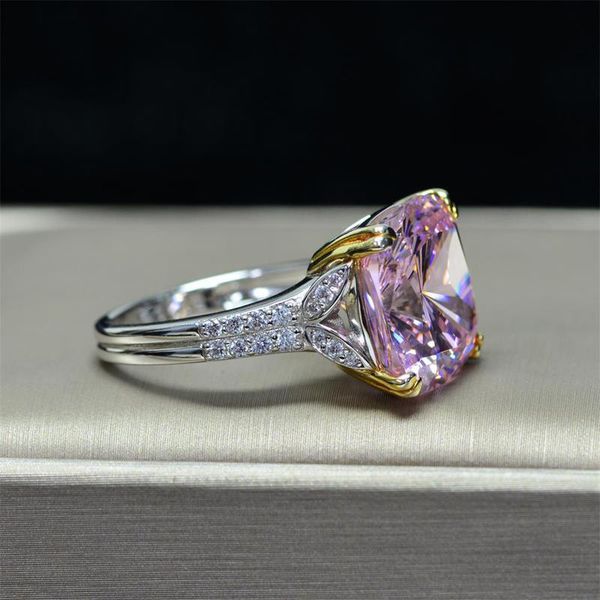 cluster rings 21.5 s + zircon wedding for women 925 sterling silver 14*14 square pink yellow white cz, Golden;silver
cluster rings 21.5 s + zircon wedding for women 925 sterling silver 14*14 square pink yellow white cz, Golden;silver