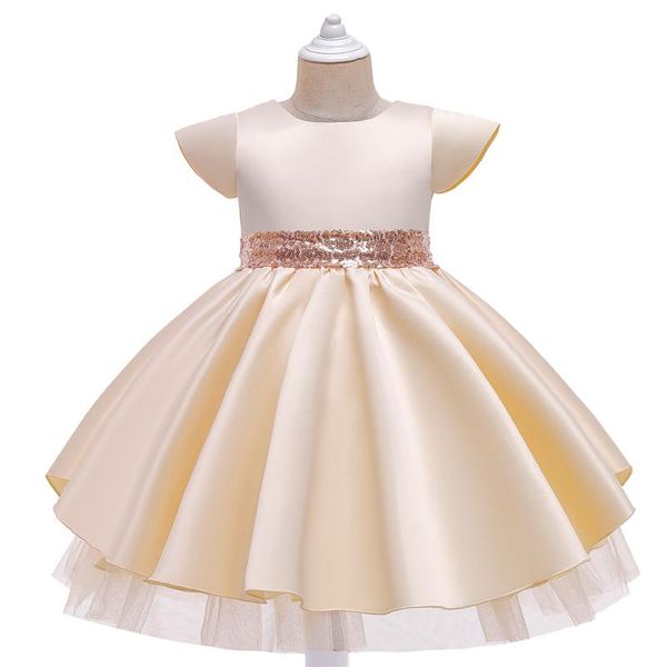 girl's dresses elegant christmas formal champagne dress princess open back satin evening kids party for girl children clothing, Red;yellow
girl's dresses elegant christmas formal champagne dress princess open back satin evening kids party for girl children clothing, Red;yellow