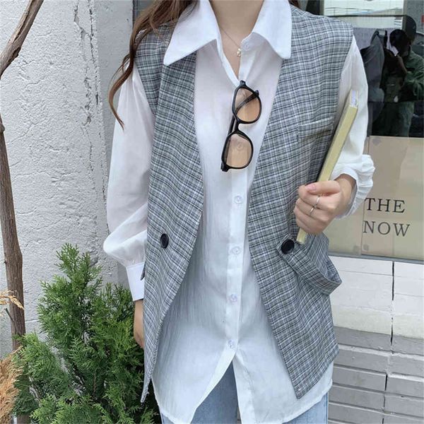 women's down & parkas hzirip casual suits for women, loose autumn shirts, sleeveless, plaid, waistcoat, jacket, elegant, two-piece set, Black
women's down & parkas hzirip casual suits for women, loose autumn shirts, sleeveless, plaid, waistcoat, jacket, elegant, two-piece set, Black