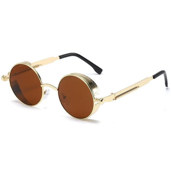 sunglasses gisaev driving glasses women man steampunk round frame vintage metal spring temples gold silver fashion, White;black
sunglasses gisaev driving glasses women man steampunk round frame vintage metal spring temples gold silver fashion, White;black
