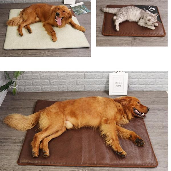 kennels & pens summer dog sleeping mat cool sattan floor mattress cat puppy big dogs bed pad washable pet sofa nest kennel breathable cushio
kennels & pens summer dog sleeping mat cool sattan floor mattress cat puppy big dogs bed pad washable pet sofa nest kennel breathable cushio
