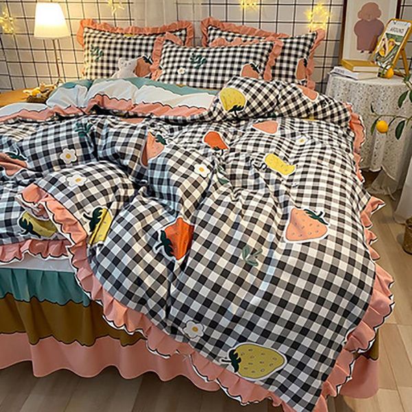 bedding sets home textile strawberry lattice double bed comefortable soft bedspreads quality quilt cover pillowcase oceania
bedding sets home textile strawberry lattice double bed comefortable soft bedspreads quality quilt cover pillowcase oceania