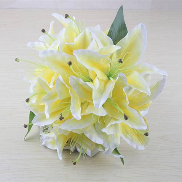 decorative flowers & wreaths simulation artificial flower fake lily bouquet home wedding party garden decoration h99f
decorative flowers & wreaths simulation artificial flower fake lily bouquet home wedding party garden decoration h99f