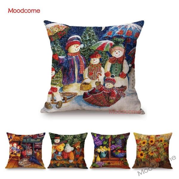 cushion/decorative pillow christmas countryside floral pattern cute cartoon anime lovely bear cozy home decoration sofa cushion cover linen
cushion/decorative pillow christmas countryside floral pattern cute cartoon anime lovely bear cozy home decoration sofa cushion cover linen