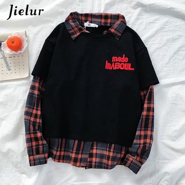 plaid patchwork sweatshirt women fake two pieces gray black white hoodies street fashion loose female sweatshirts1
plaid patchwork sweatshirt women fake two pieces gray black white hoodies street fashion loose female sweatshirts1
