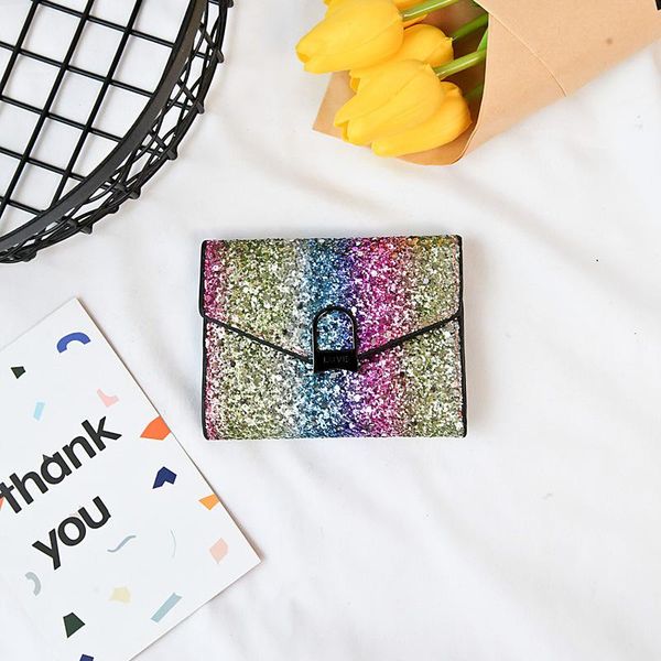 wallets pacgoth 2021 fashion sequins pu leather shiny ladies short 3 fold personality trendy multi-positions holders bag 1pc, Red;black
wallets pacgoth 2021 fashion sequins pu leather shiny ladies short 3 fold personality trendy multi-positions holders bag 1pc, Red;black