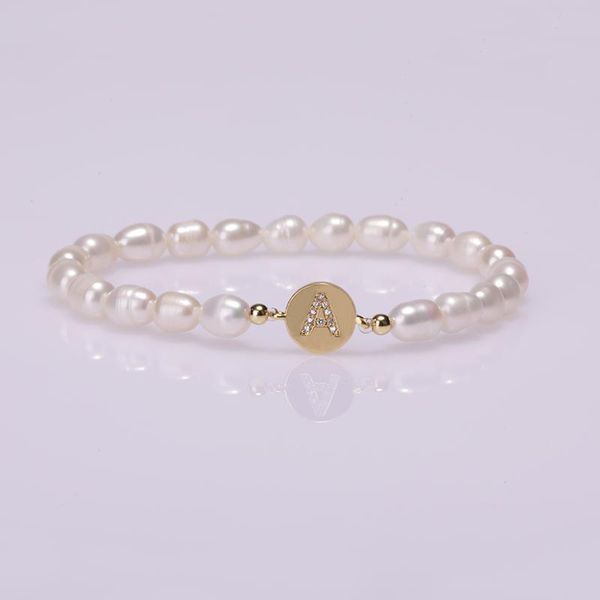 charm bracelets 2021 natural freshwater pearl bracelet with white cubic a-z 26 letters coin connector for women bangle dainty gift, Golden;silver
charm bracelets 2021 natural freshwater pearl bracelet with white cubic a-z 26 letters coin connector for women bangle dainty gift, Golden;silver