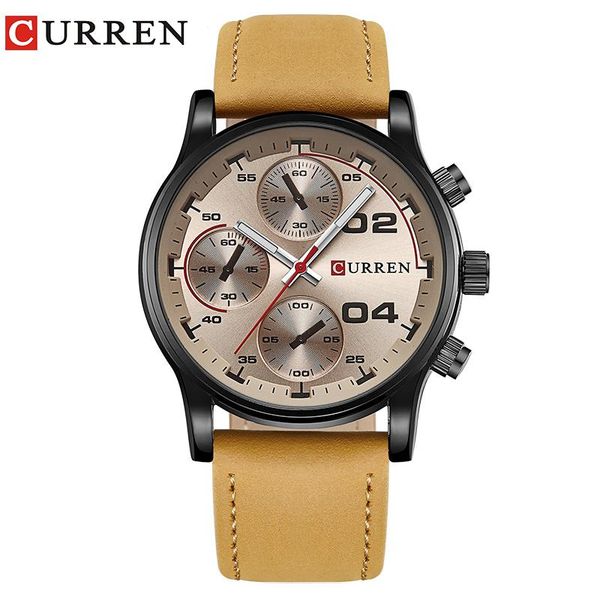 wristwatches curren men watch menstwatches leather analog quartz-watch casual sport male clock relogio masculino 8207, Slivery;brown
wristwatches curren men watch menstwatches leather analog quartz-watch casual sport male clock relogio masculino 8207, Slivery;brown