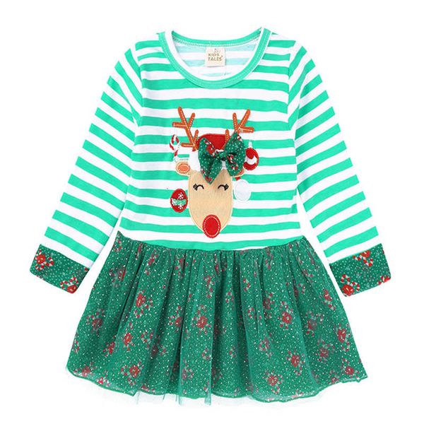 christmas deer autumn baby for s es kids girl long sleeve stripe tulle dress black friday ttij, Red;yellow
christmas deer autumn baby for s es kids girl long sleeve stripe tulle dress black friday ttij, Red;yellow