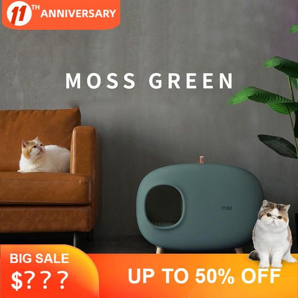 other cat supplies litter box semi-closed design with scoops 23.7x18x15.2 in luxury big smart bedpans sand toilet training ki
other cat supplies litter box semi-closed design with scoops 23.7x18x15.2 in luxury big smart bedpans sand toilet training ki