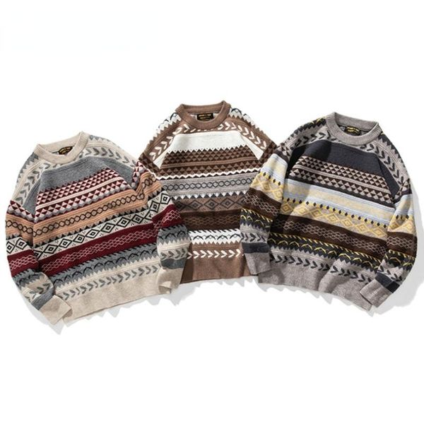 men's sweaters knitted striped vintage sweater men clothes pullover casual knit -2xl 2021 winter, White;black
men's sweaters knitted striped vintage sweater men clothes pullover casual knit -2xl 2021 winter, White;black