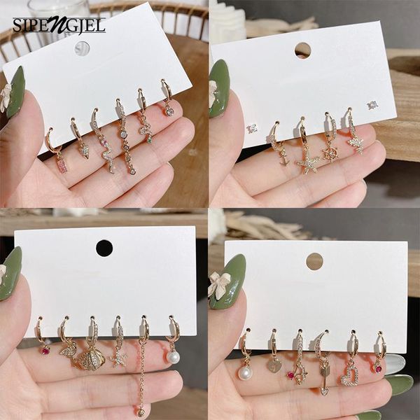 hoop & huggie fashion pearl drop earrings set 6 pcs korean style hugging for women party jewelry gift, Golden;silver
hoop & huggie fashion pearl drop earrings set 6 pcs korean style hugging for women party jewelry gift, Golden;silver