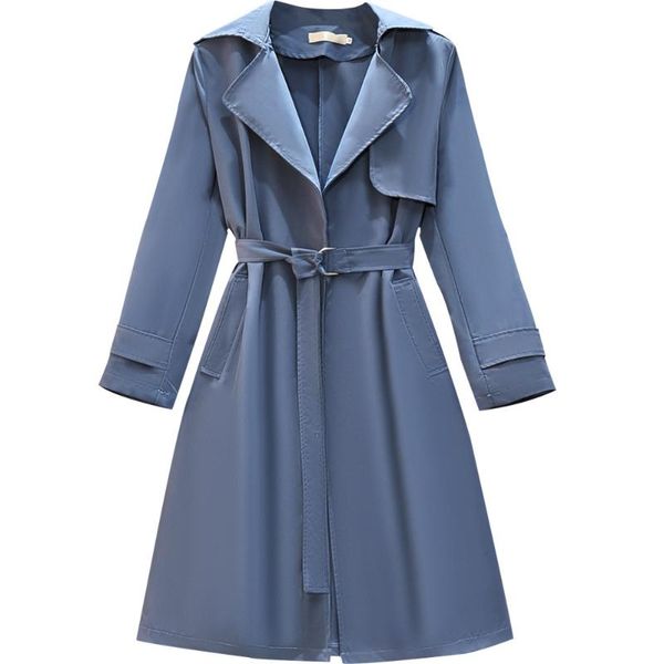 women's trench coats 2021 autumn and winter light mature windbreaker jacket women long belt pure color windproof fashion temperament co, Tan;black
women's trench coats 2021 autumn and winter light mature windbreaker jacket women long belt pure color windproof fashion temperament co, Tan;black