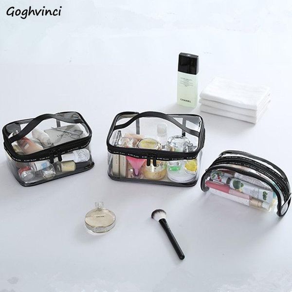 cosmetic bags pvc transparent zipper handle makeup bag portable folding waterproof chic simple women toiletry travel pouch & cases
cosmetic bags pvc transparent zipper handle makeup bag portable folding waterproof chic simple women toiletry travel pouch & cases