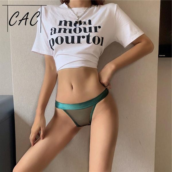 women's panties tcact women's underwear high elastic waistband thongs g-string mid-waist sporty lingerie female translucent briefs, Black;pink
women's panties tcact women's underwear high elastic waistband thongs g-string mid-waist sporty lingerie female translucent briefs, Black;pink