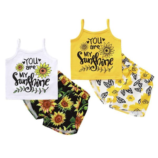 baby summer clothing kids girls 2-piece outfit set fashion letter tank floral print shorts children 1-5t sets, White
baby summer clothing kids girls 2-piece outfit set fashion letter tank floral print shorts children 1-5t sets, White