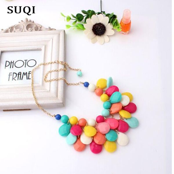 pendant necklaces suqi fashion luxurious jewelry water droplets pendants chokers for women's bohemian collar metal 2021, Silver
pendant necklaces suqi fashion luxurious jewelry water droplets pendants chokers for women's bohemian collar metal 2021, Silver