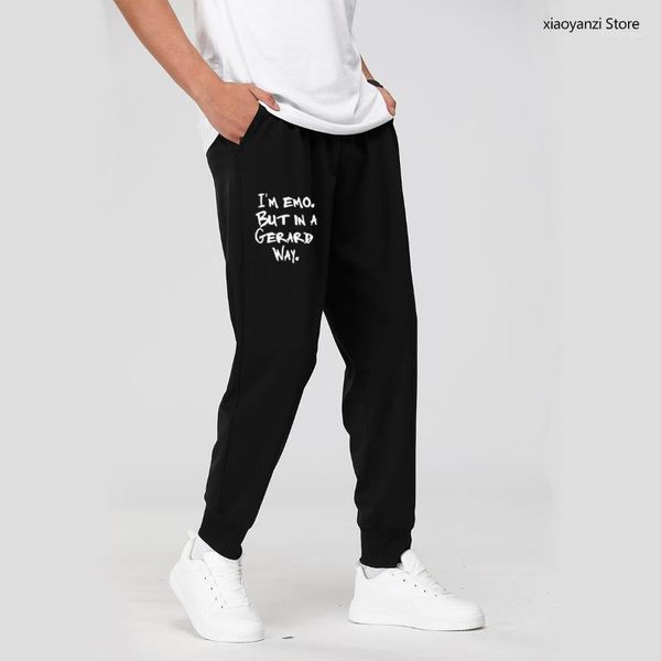 men's pants i'm emo but in a gerard way men women harajuku spring autumn sweatpants funny music trousers mcr band fan pun sports, Black
men's pants i'm emo but in a gerard way men women harajuku spring autumn sweatpants funny music trousers mcr band fan pun sports, Black